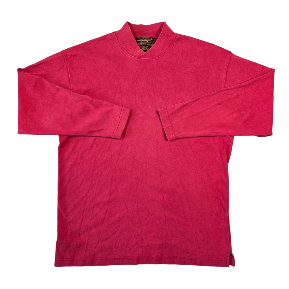 Vintage Eddie Bauer Mock Neck Long Sleeve Shirt Womens S Outdoors Gorpcore Hiker